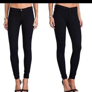 J. Brand Skinny Leg black jeans size 28